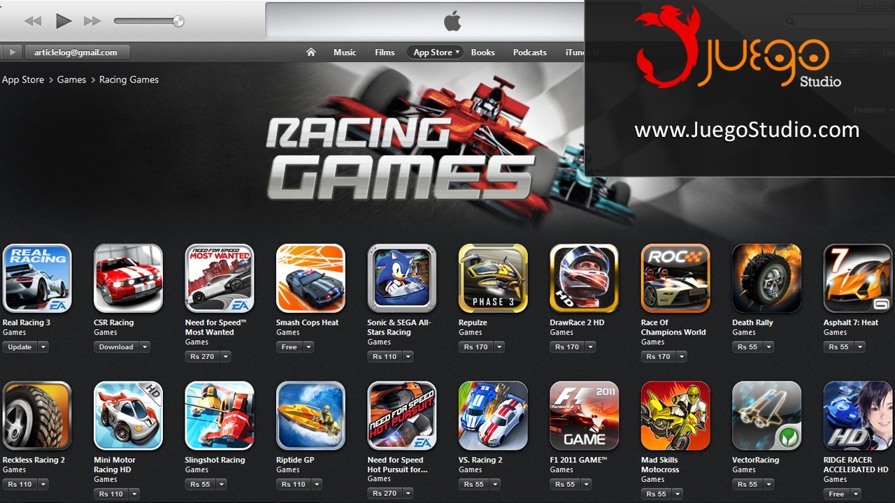 Racing Games - Juego Studio
