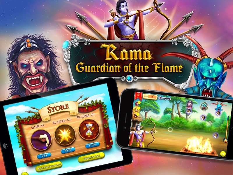 Rama Guardian of the Flame - Developed by Juego Studios, Outsource Game Development in india