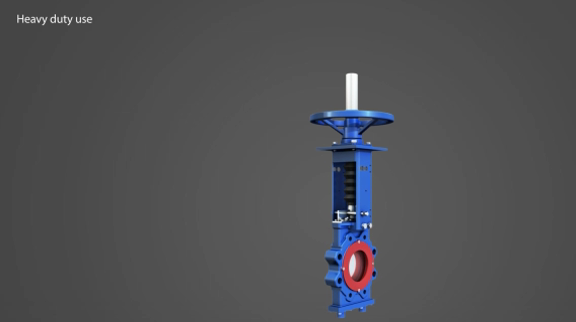 Gamified training of knife gate valve