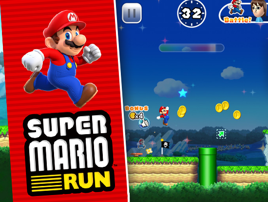 Nintendo’s Super Mario Run on iPhone