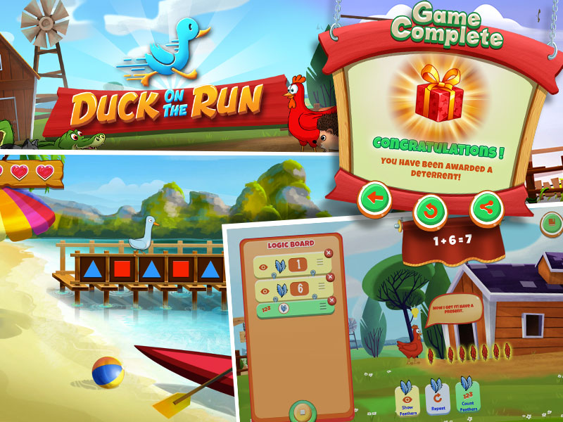 Duck On Run Game developed Juego Studio