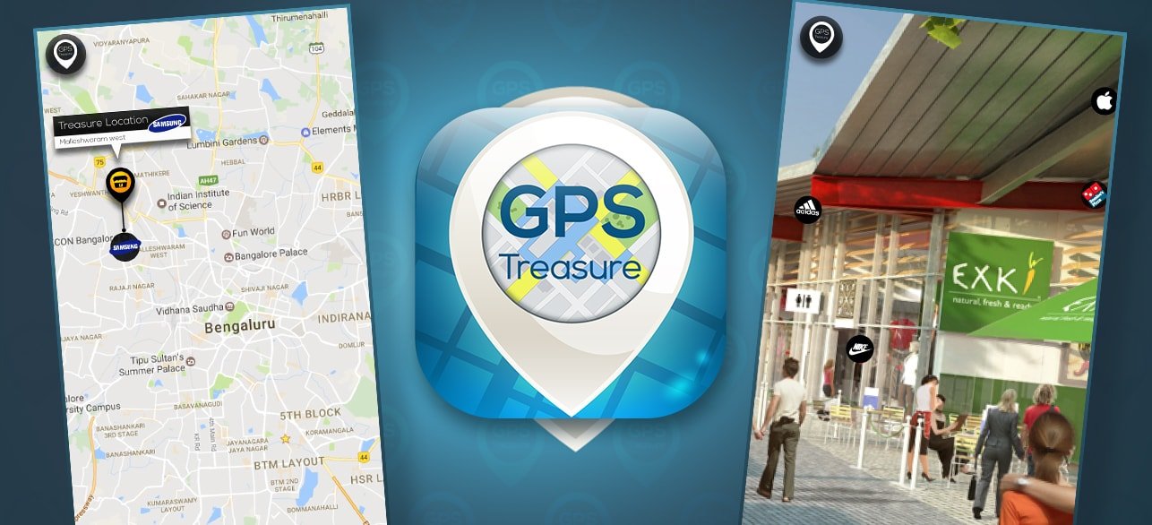 gps treasure app done by Juego Studio