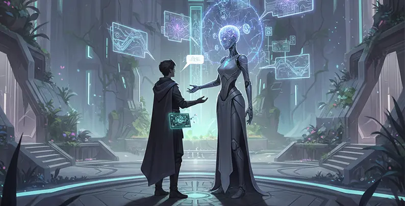 AI-driven NPC behavior and player interaction in games 