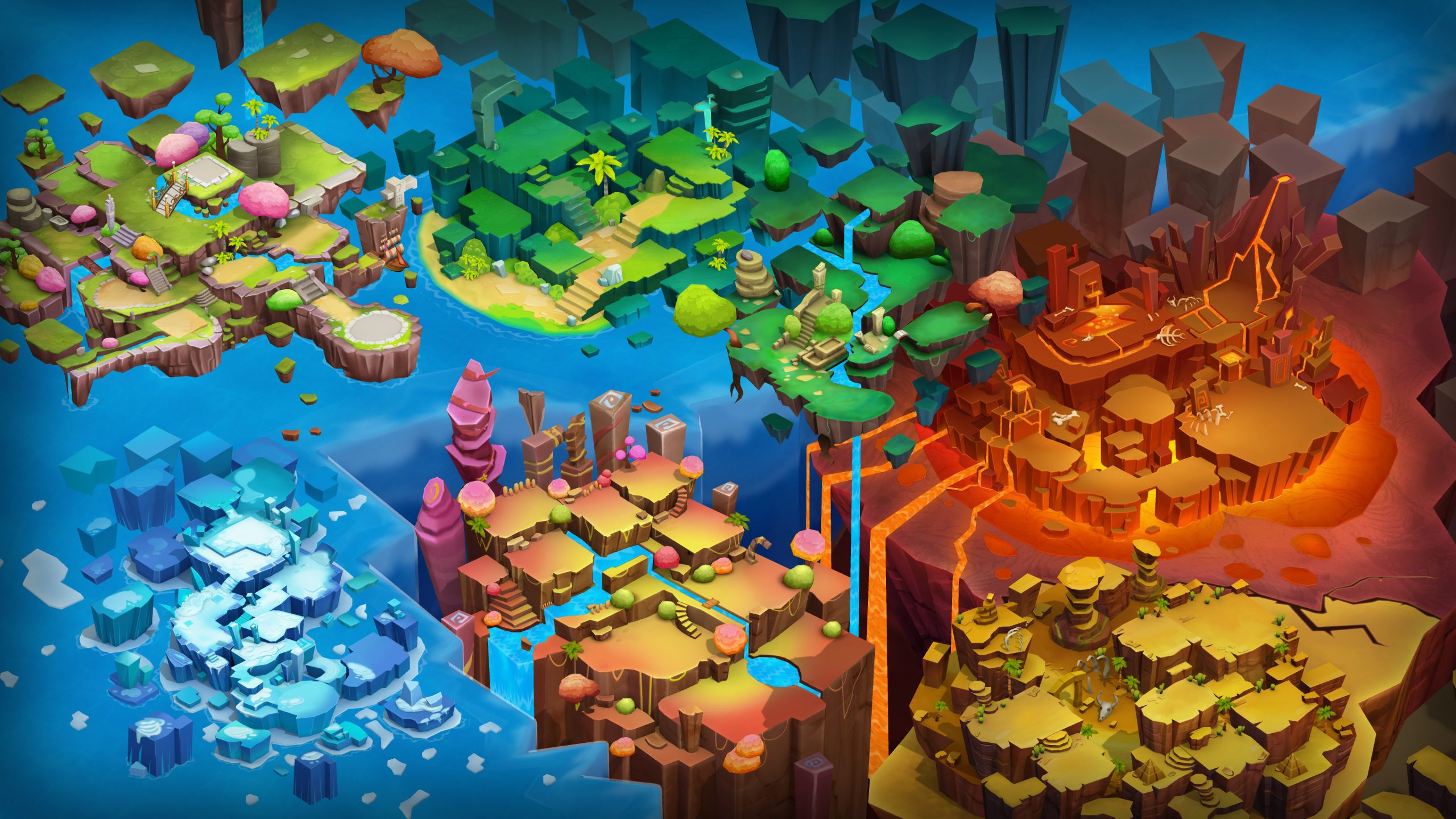 3D environment design