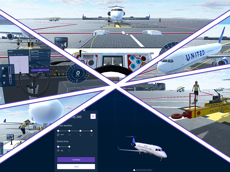 Plane simulation games