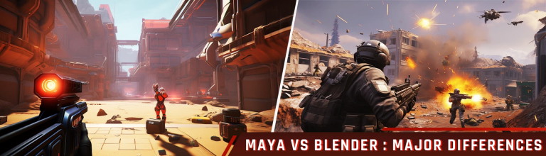 Blender vs Maya – Comprehensive Guide to Choosing the Right Software