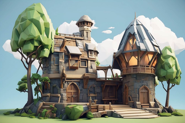 The Art of Low-Poly Modeling: Creating Efficient Game Assets