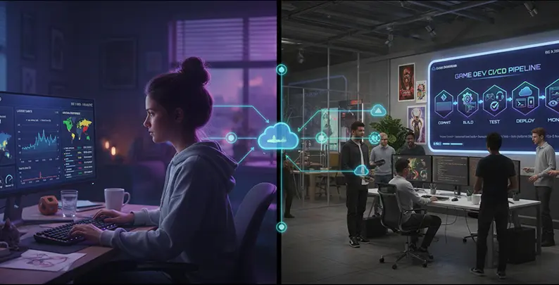 Indie and enterprise game developers using cloud services 