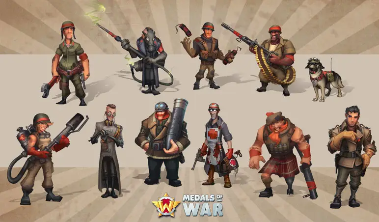 Medals of War Screens 01