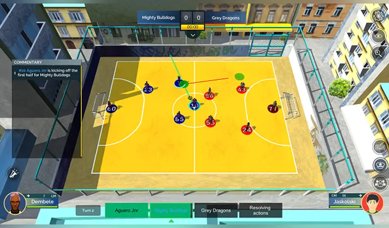 Super Club Soccer challenges