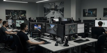 Unity 3D developers working on gameplay builds for best unity 3d game development companies india comparison guide