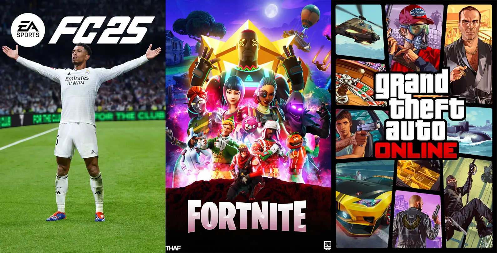 EA Sports FC 25, Fortnite, and GTA Online among the most popular video games in Spain