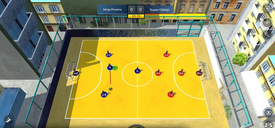 Super Club Soccer Screens