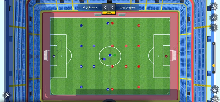 Super Club Soccer Screens