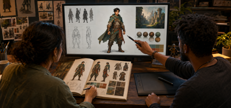 Art Direction in Games: How to Lock a Visual Style Before Production
