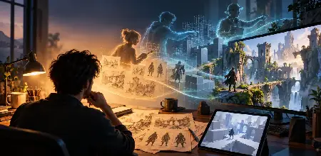 Human-First Game Art as AI Debate Reshapes the Industry